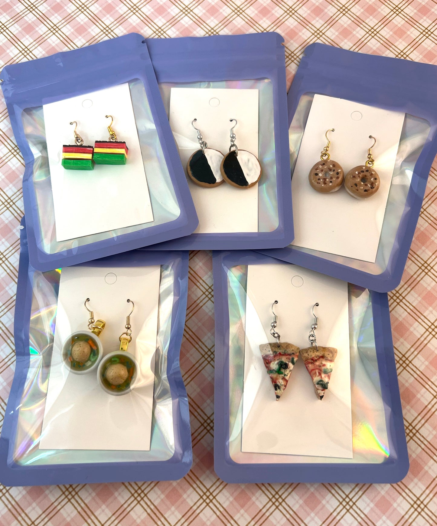 Pizza Earrings