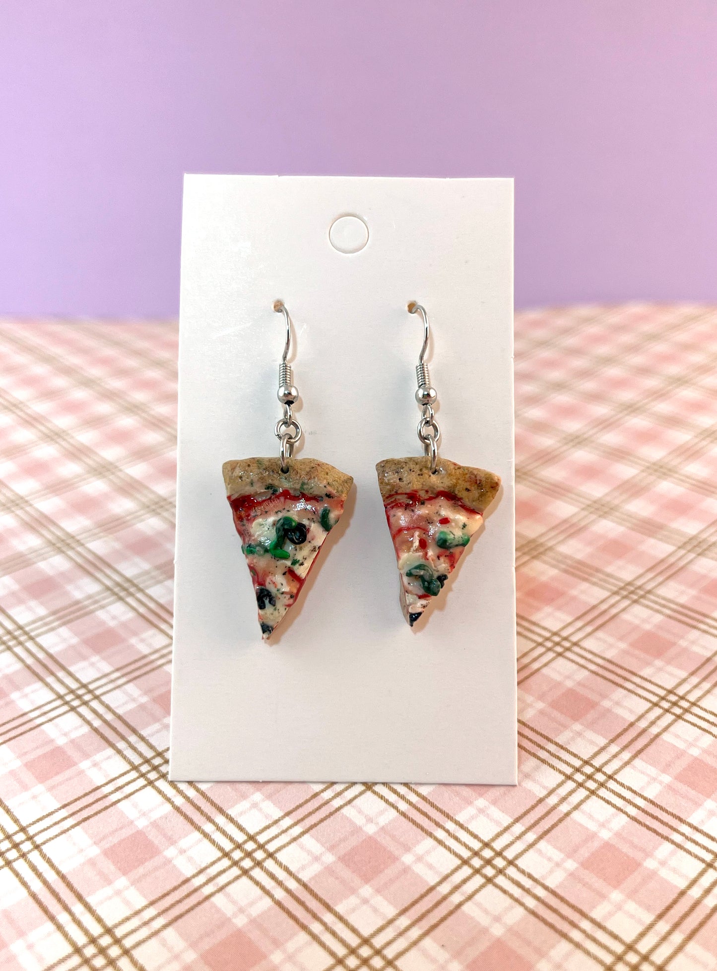 Pizza Earrings