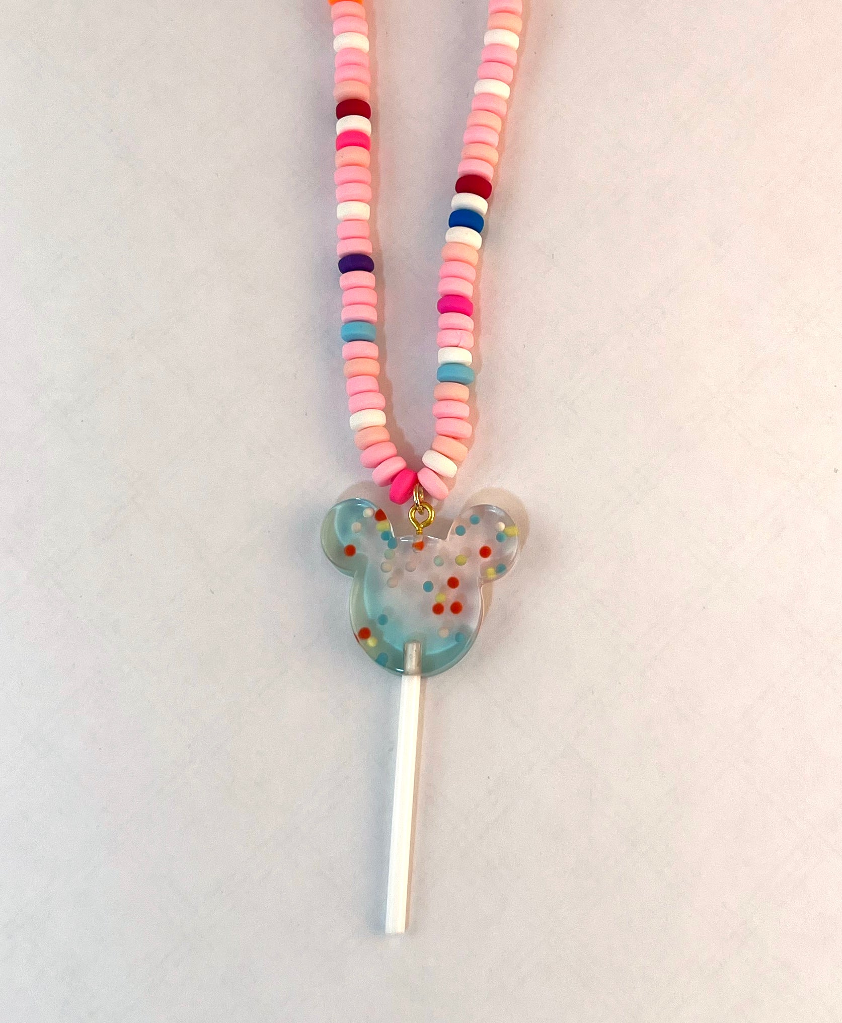 Faux Lollipop Candy Necklace – One Little Sparkle