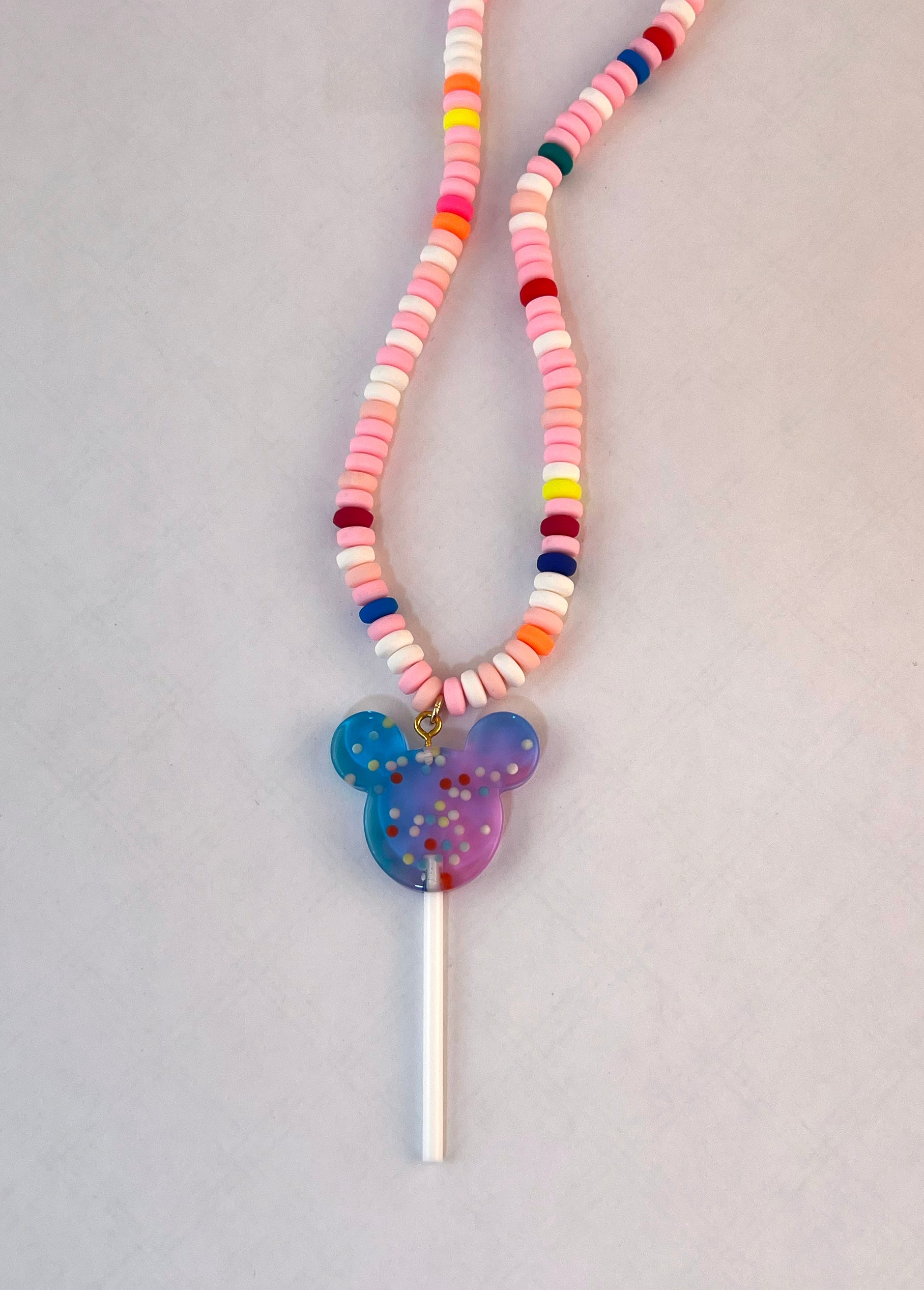 Faux Lollipop Candy Necklace – One Little Sparkle